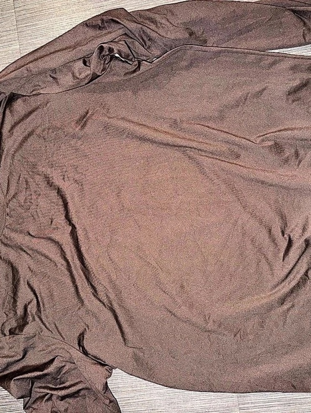 Alo Long Sleeve Tee in Brown (Conquer Reform) XL Like New